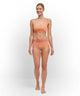 FALKE 2-Pack Bustier Daily Comfort in peach color, perfect for everyday wear and comfort.