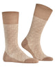 FALKE Airport Special Edition Heren 12424 5038 camel, fantasie sokken voor heren in camel met modern design.