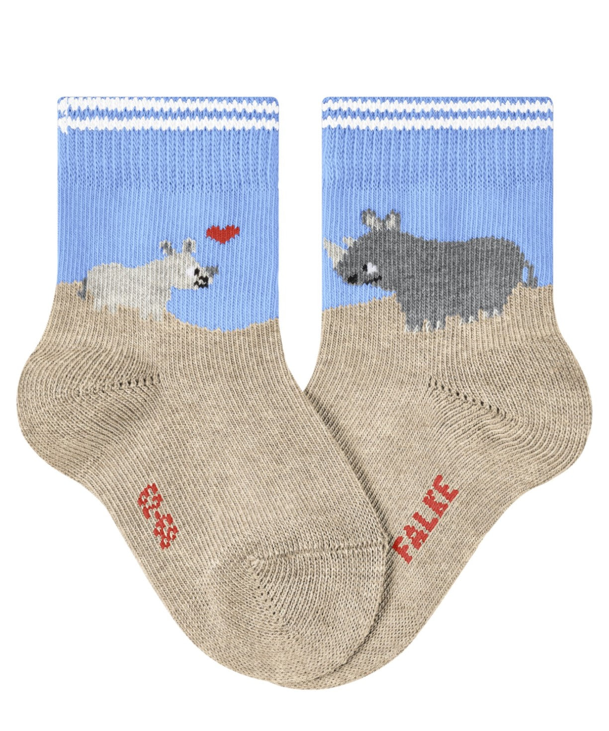 FALKE Babysokjes Rhino Love 10327 6755 light blue