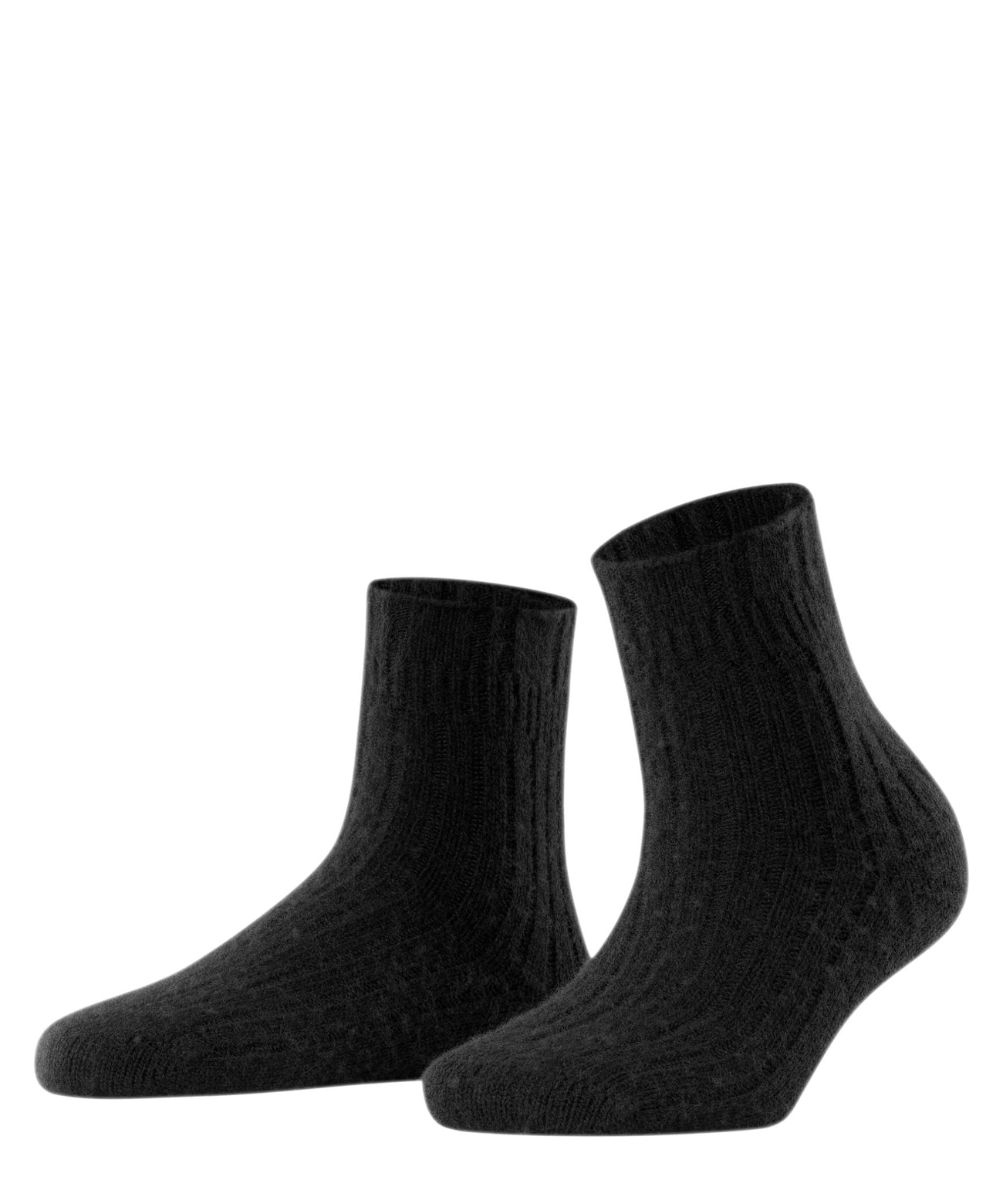 FALKE Bedsok Rib Dames 46416  3009 black Foto 11464