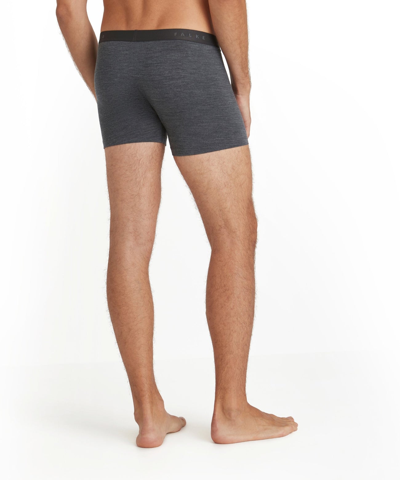 FALKE Boxer Daily Climawool Heren 68043 3278 dark grey -heather Foto 12584