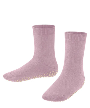 FALKE Catspads Antislip Kinder Sok 10500 8663 thulit in paarse kleur met antislipnopjes onderaan.