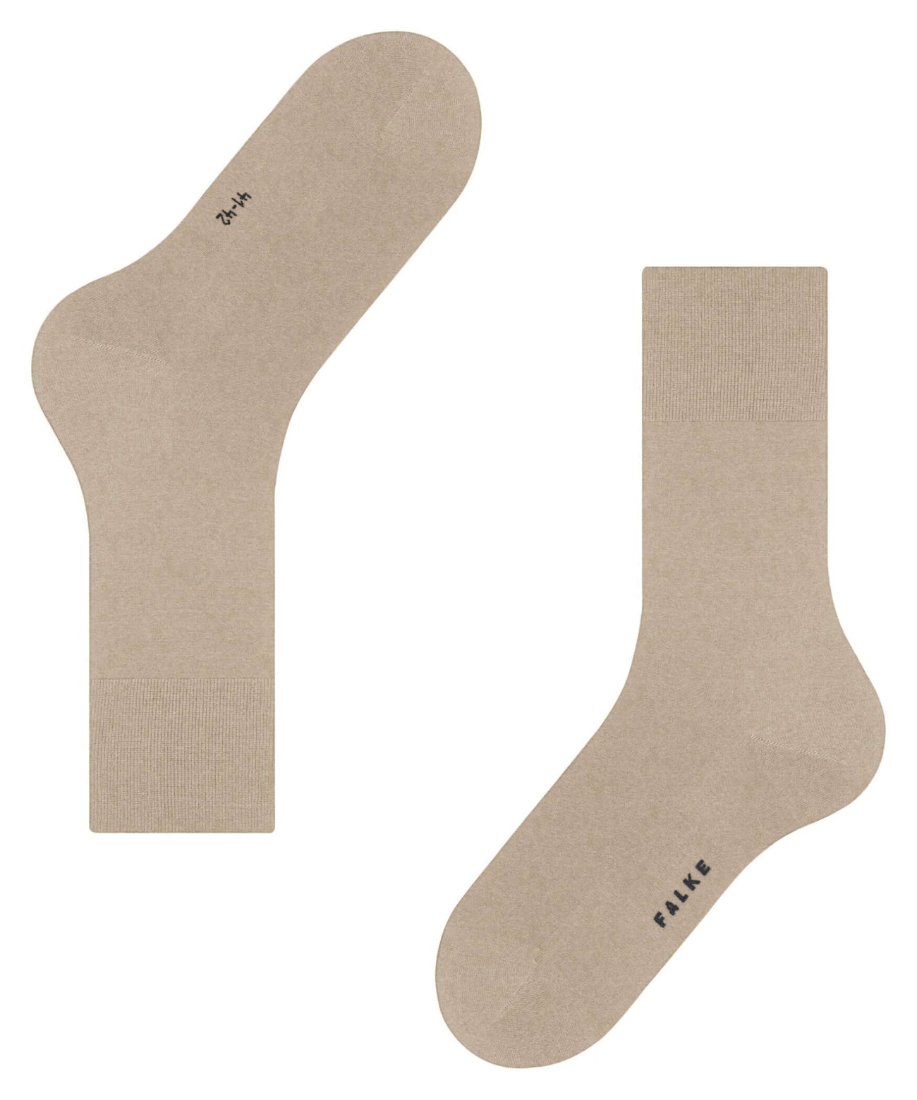 FALKE ClimaWool Sokken Heren 14468 4044 pebble mel., lichtgewicht en comfort met een fijne breistructuur.