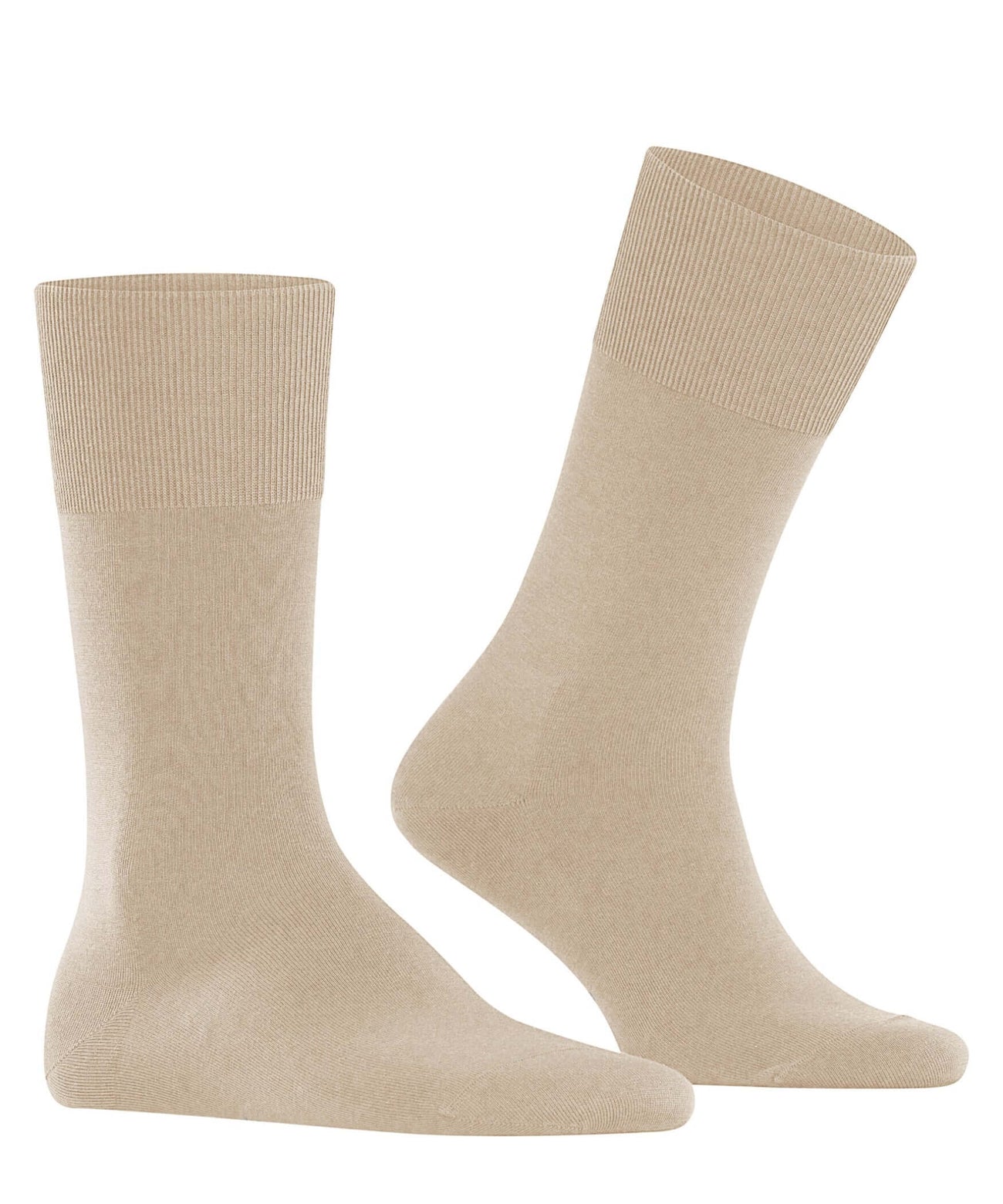 FALKE ClimaWool Sokken Heren 14468 4044 pebble mel., comfortabele en temperatuurregulerende herensokken.
