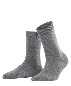 FALKE Cosy Wool Sokje Dames 47050 3390 light greymel.