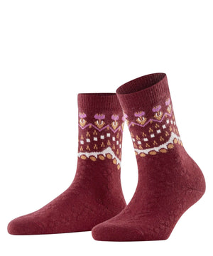 FALKE Cosy Wool Special Edition Sokken Dames 47181 5950 cayenne