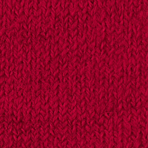 Textuur van gebreide stof in de kleur red pepper, gebruikt voor de FALKE Cosyshoe Kinderen 10560 8074 red pepper.