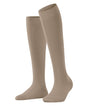 FALKE CottonTouch Dames Kniekous 46605 4092 nude – dunnere, huidvriendelijke kniekous voor comfortabele pasvorm.