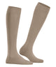 FALKE CottonTouch Dames Kniekous 46605 4092 nude, dunnere, huidvriendelijke kniekous in nude tint.