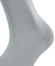 FALKE Cotton Touch damessokje in zilver, fijn en huidvriendelijk katoen met perfecte pasvorm.