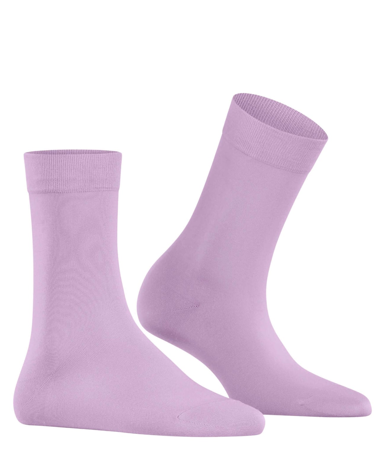 FALKE Cotton Touch damessokken in shell pink, dunnere sokjes voor optimaal comfort en pasvorm, perfect voor elke schoen.
