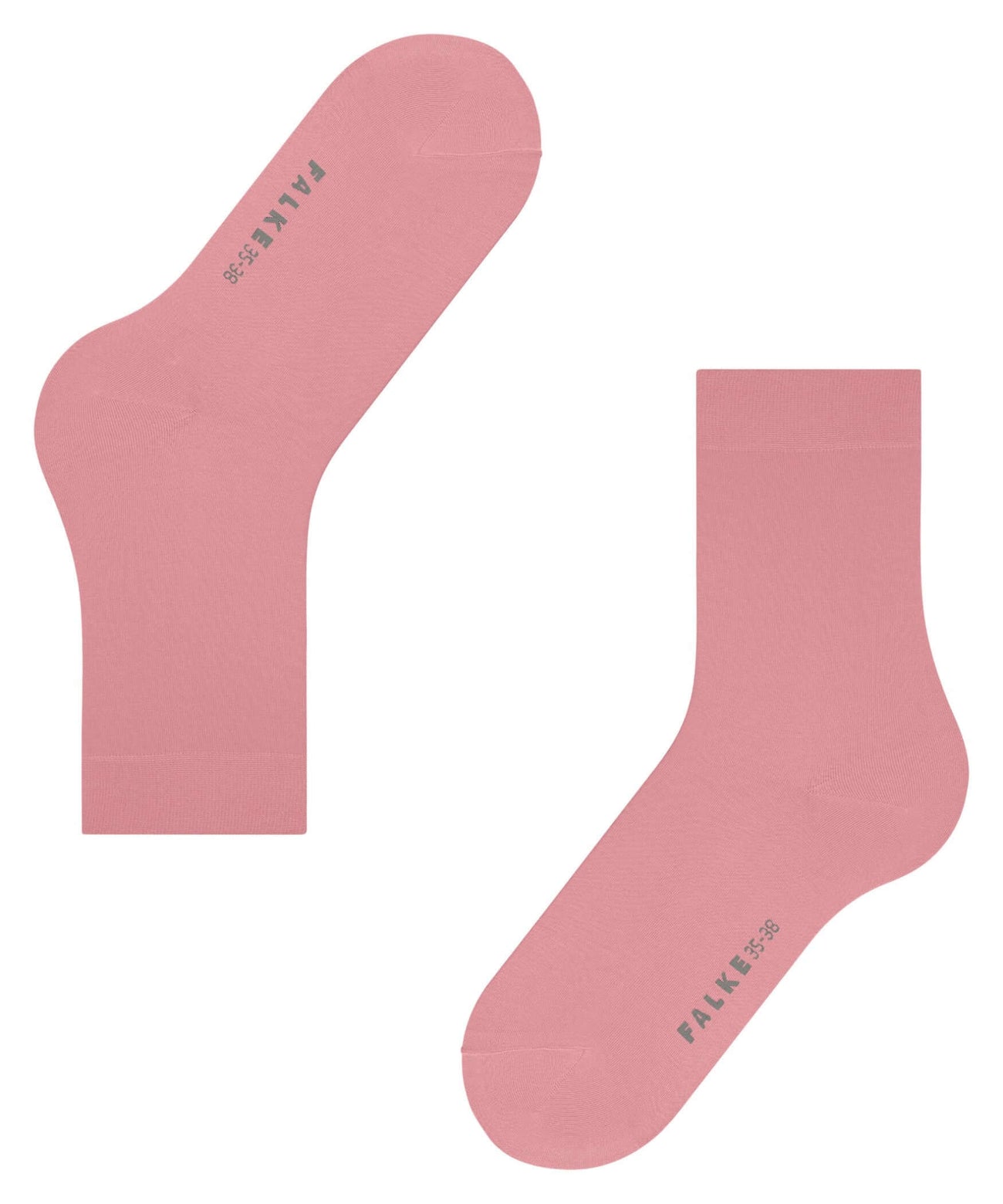 FALKE Cotton Touch Damessok 47105 8981 peachy in een stijlvolle lichtroze kleur met perfecte pasvorm.