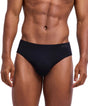 FALKE Daily Seamless Slip Heren 68141 3000 black op een model met fijne ribstructuur en vlakke afwerking.
