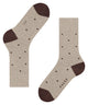 FALKE Dot Herensok 13269 4045 taupe mel. Foto 34505