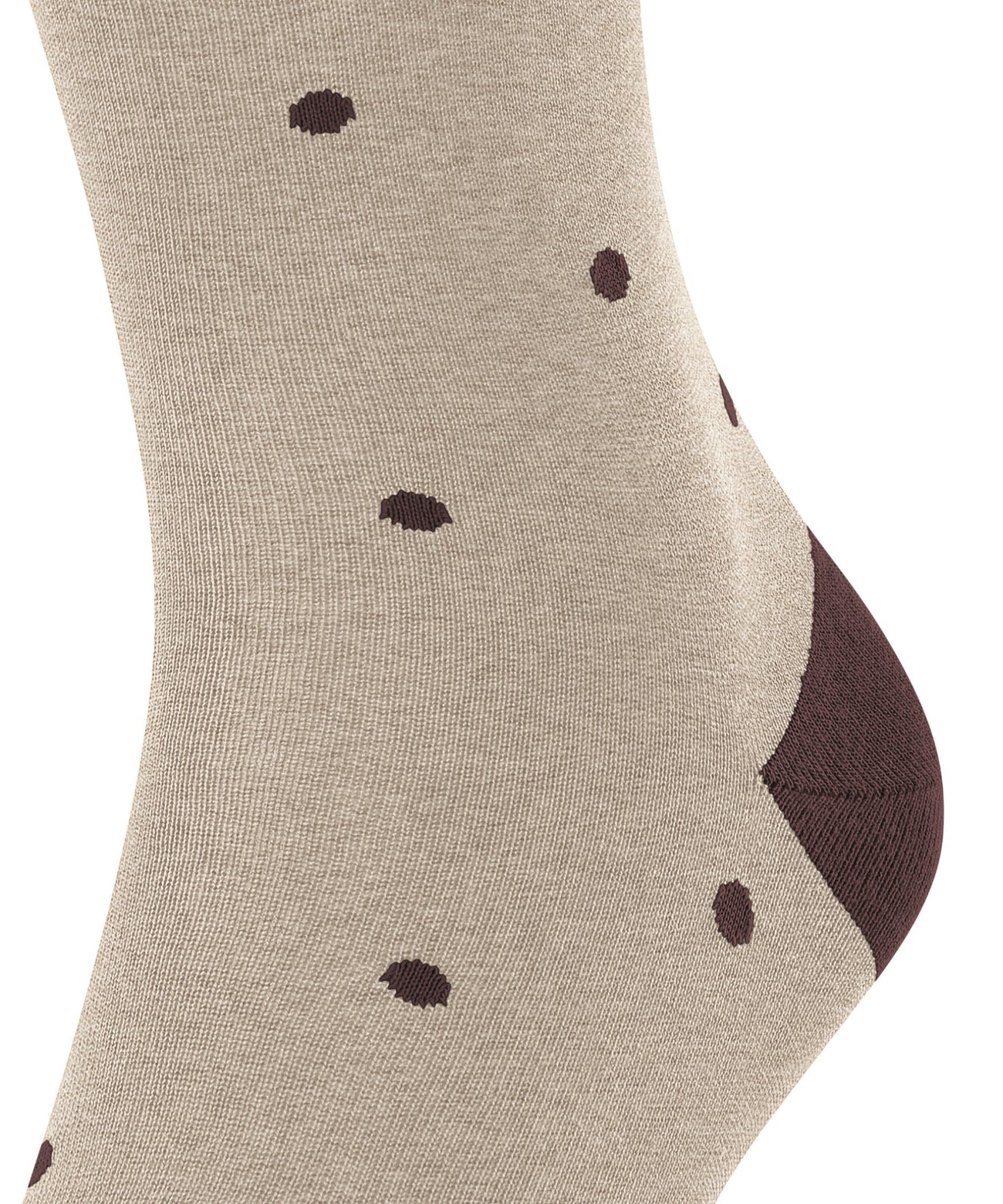 FALKE Dot Herensok 13269 4045 taupe mel. Foto 34507