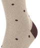 FALKE Dot Herensok 13269 4045 taupe mel. Foto 34507