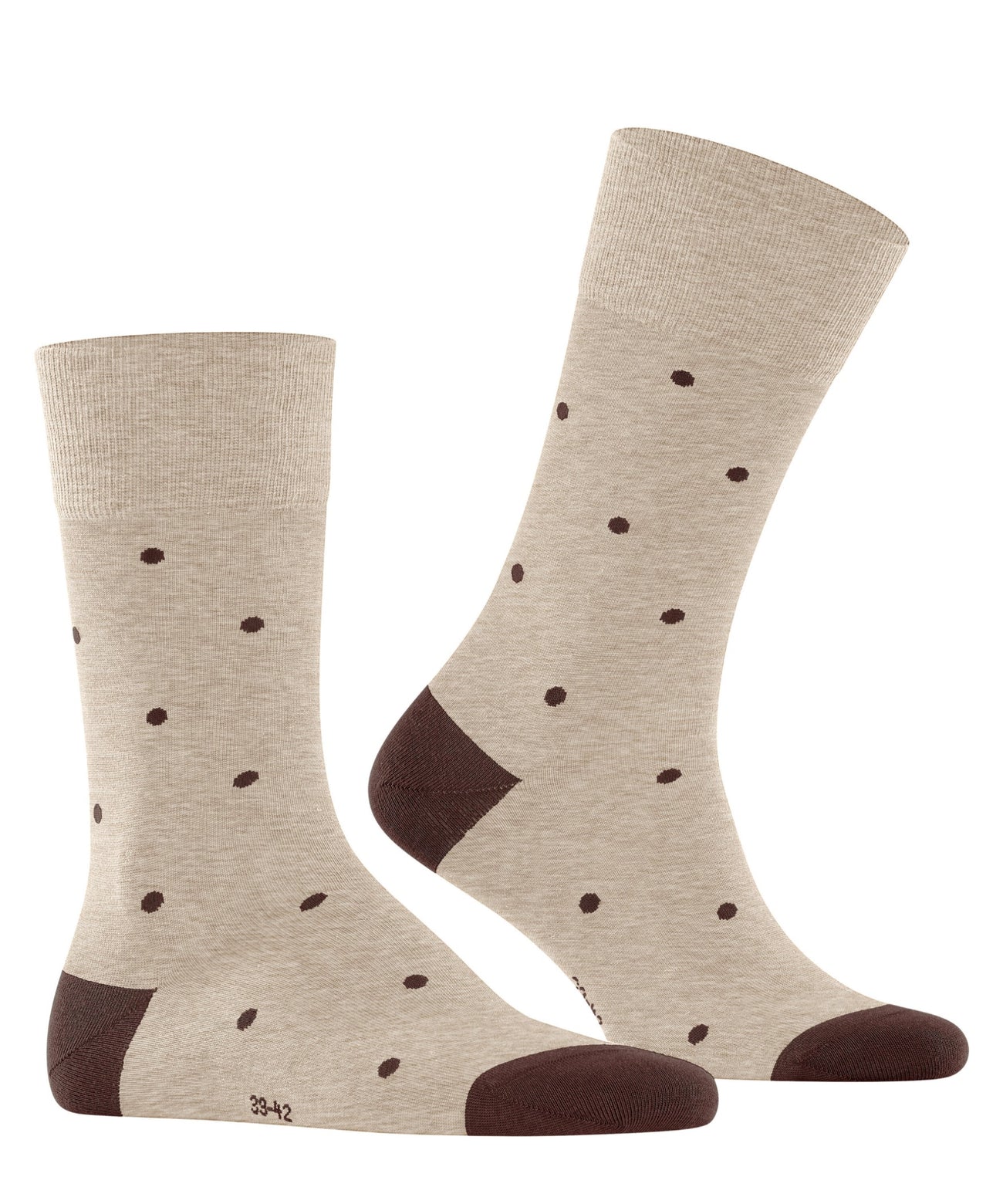 FALKE Dot Herensok 13269 4045 taupe mel. Foto 34508