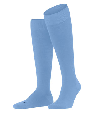 FALKE Energizing Wool Heren Steunkniekous 15530 6554 cornflower blue Foto 33788