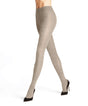 FALKE Family dames maillot in linnen mel, comfortabele en duurzame gebreide leggings, perfect voor elke gelegenheid.