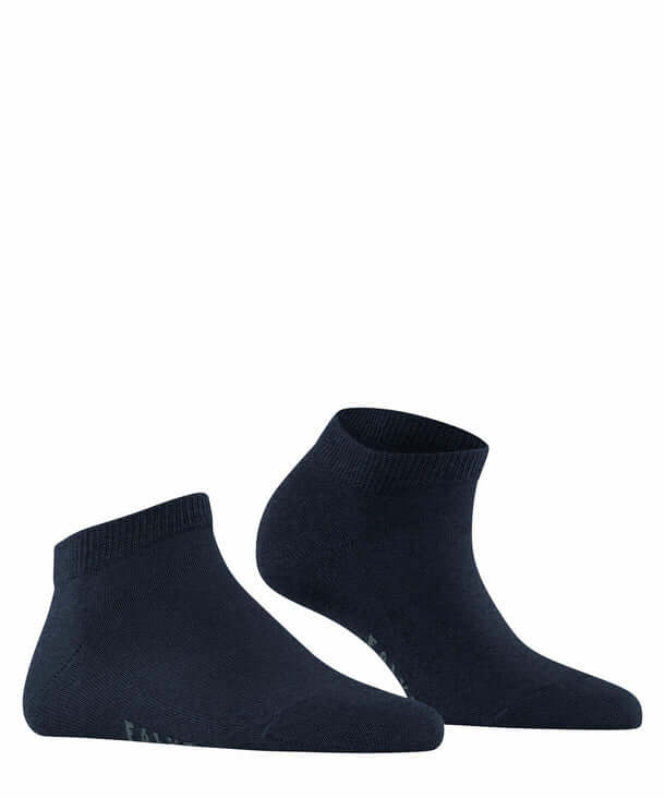FALKE Family Sneakersokken Dames 46489 6379 dark navy, katoenen sneakersokjes, natuurlijk aanvoelend