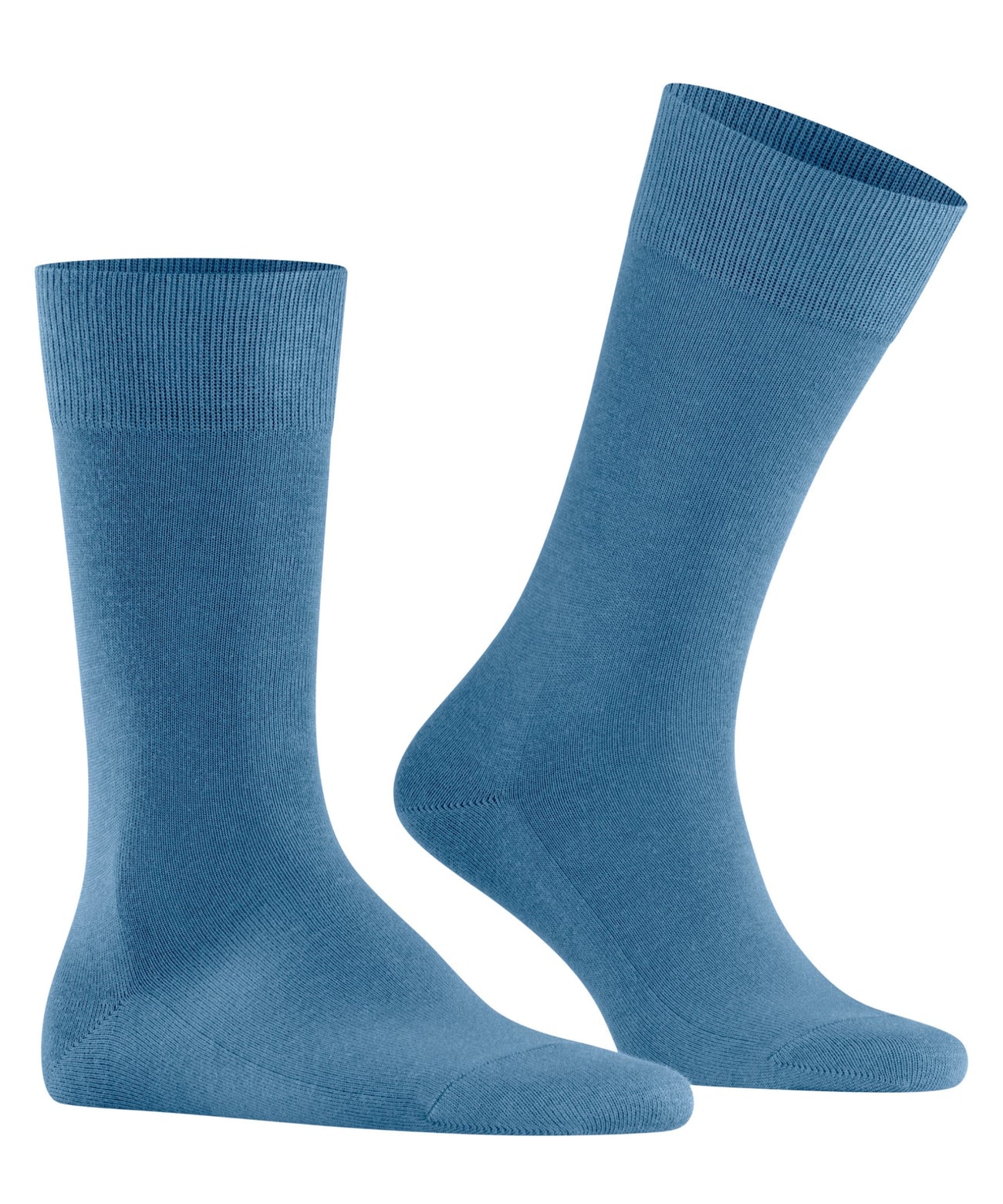 FALKE Family Sokken Heren 14657 6868 sky blue