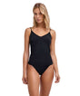 FALKE Hemdje Spaghetti Daily Seamless Dames 69073 3000 black, naadloos spaghetti hemdje met verstelbare bandjes.