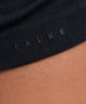 FALKE Hemdje Spaghetti Daily Seamless Dames 69073 3000 black detail van ribstructuur en logo