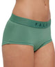 FALKE Dames Hipster in groen, comfortabel en perfect passend, ideaal voor dagelijks gebruik.