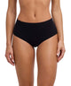 FALKE Hipster Daily Seamless Dames 69077 3000 black, comfortabele zwarte hipster slip van MicroModal.