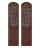 FALKE Homepads Antislip Sok Unisex 16500 5186 cinnamon met antislip noppen en comfortabele badstof binnenkant.