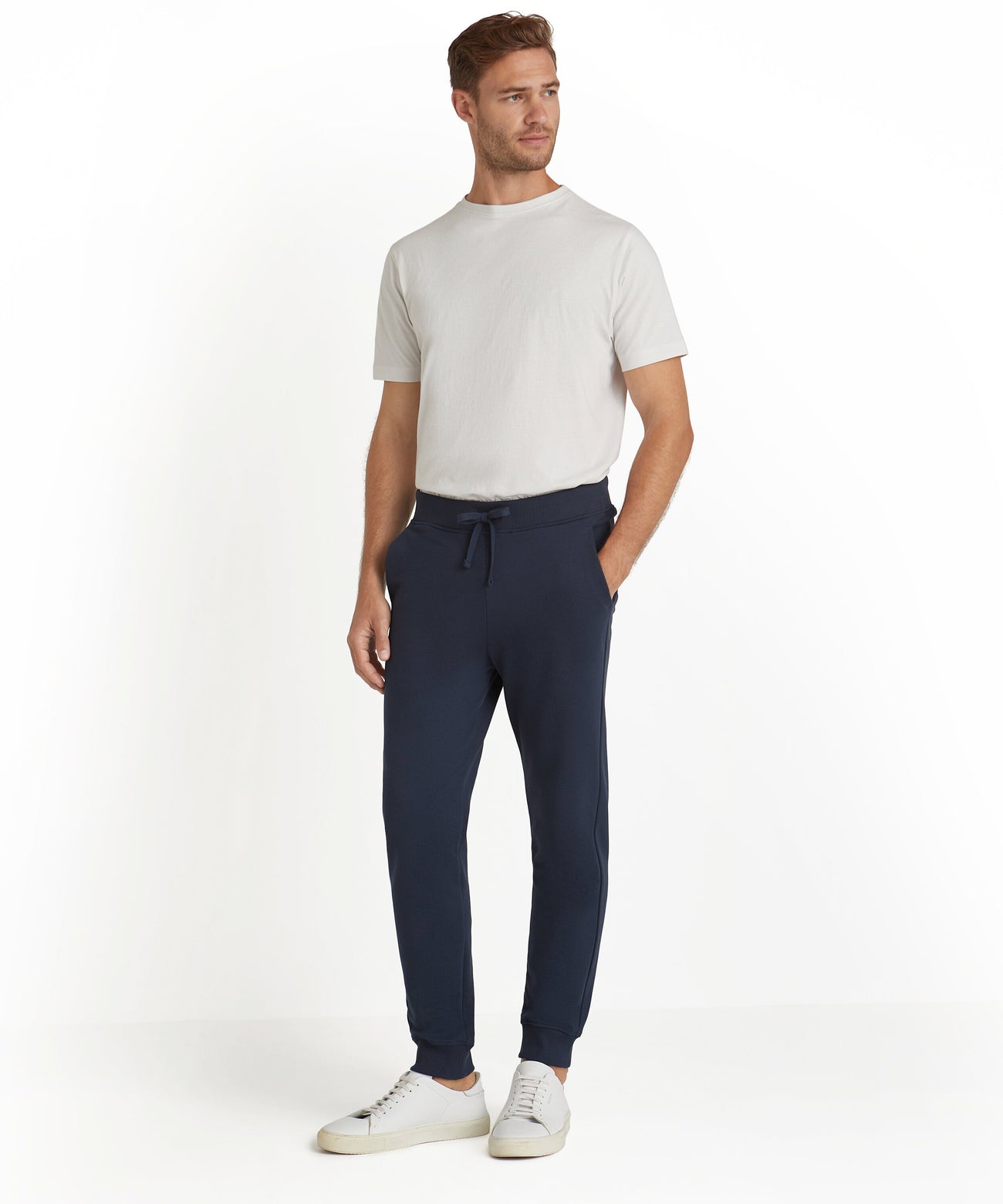 FALKE Jogging Broek Heren 62132 6116 space blue Foto 12964