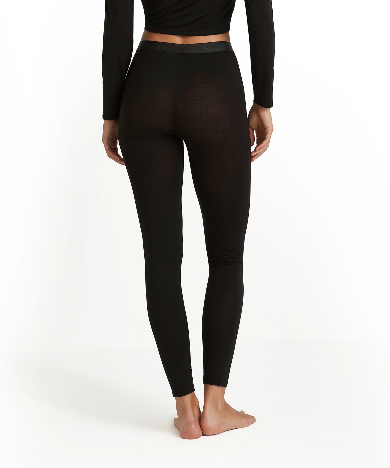 FALKE Legging Daily Climawool Dames 69056 3000 black Foto 12399