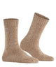 FALKE Marble Cloud Sokken Dames 46902 1220 old brass, retro geitenwollen sokken, comfortabele merinowol mix.