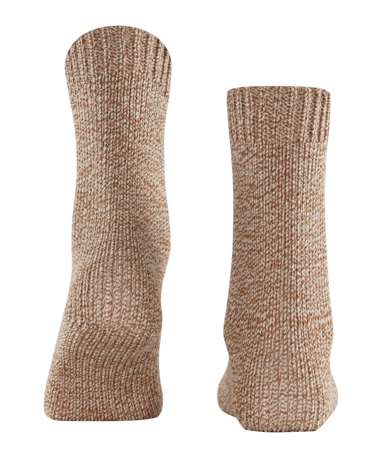 FALKE Marble Cloud Sokken Dames 46902 1220 old brass, unieke tweekleurige sokjes met retro look in oud messing.