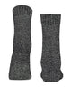 FALKE Marble Cloud Sokken Dames 46902 3000 black, tweekleurige sokjes met retro look, gemaakt van merinowol.