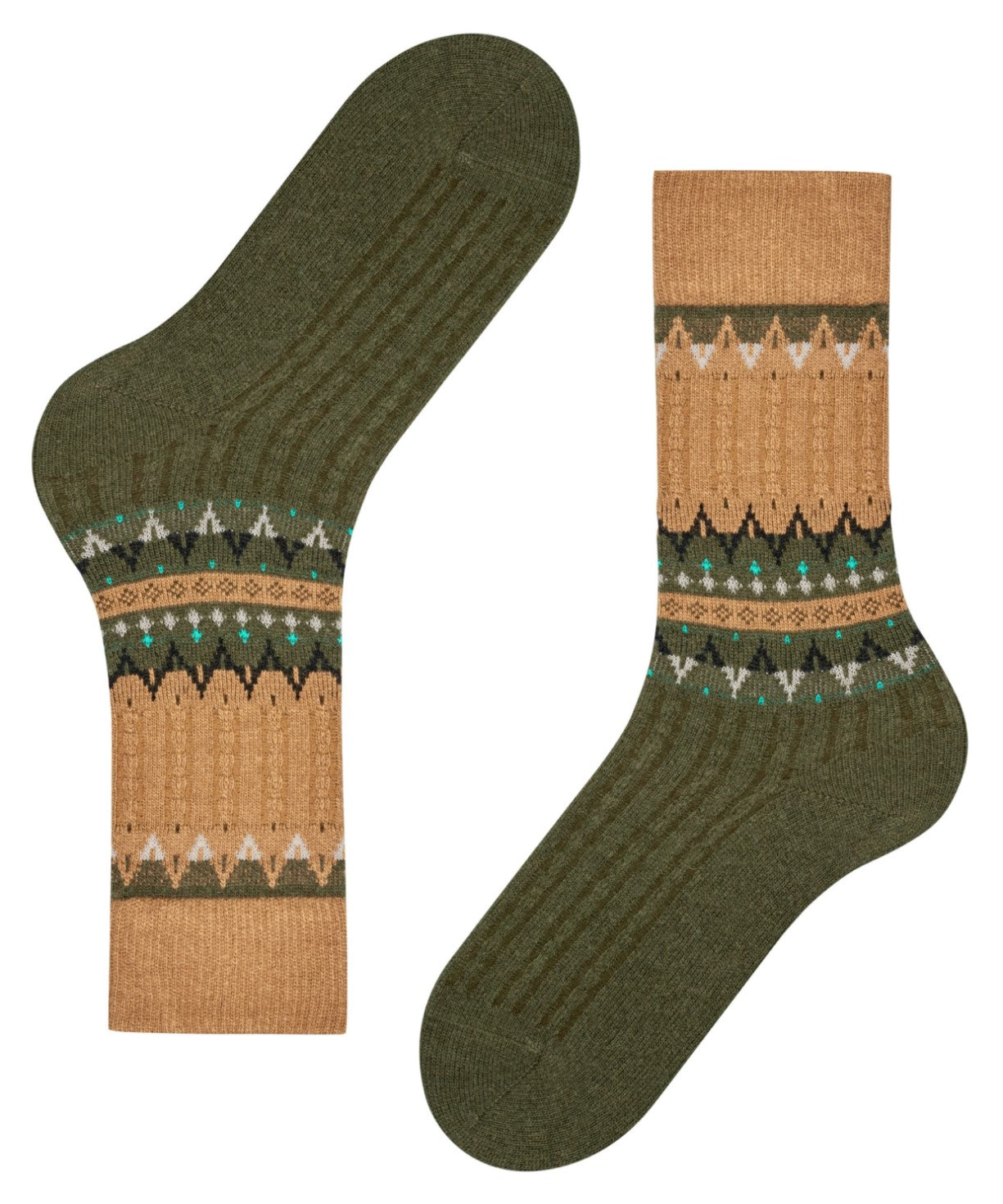 FALKE Norseman Sokken Heren 12495 1220 old brass