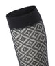 FALKE Pantykniekous Tessellating Dames 41843 3009 black