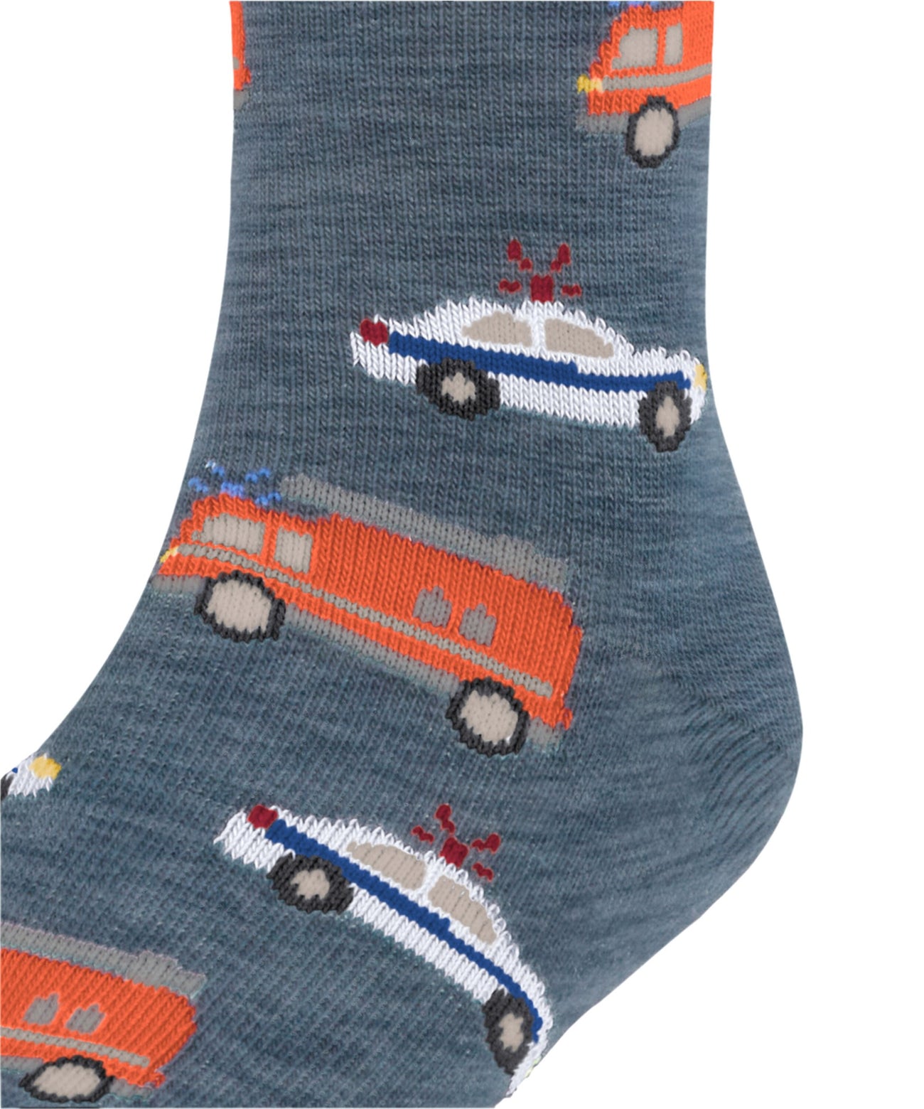 FALKE Police and Fire Cars Sokken Kinderen 12297  6660 light denim Foto 13911