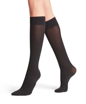 FALKE Pure Matt 50 Kniekousje Dames 43154 3009 black Foto 12946