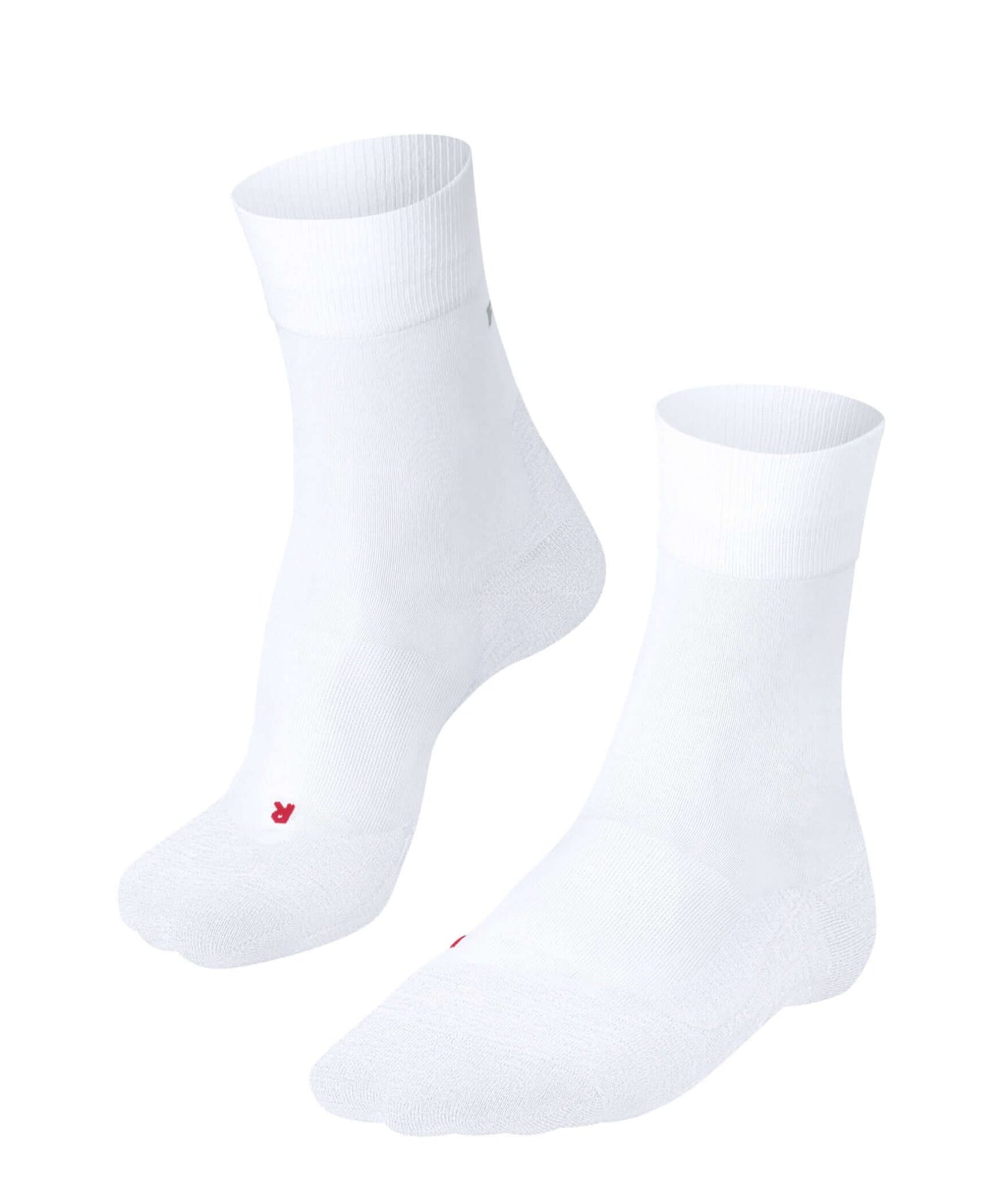 FALKE RU4 Endurance Compressie Hardloopsokken Dames 76016 2000 white, comfortabele witte hardloopsokken voor dames.