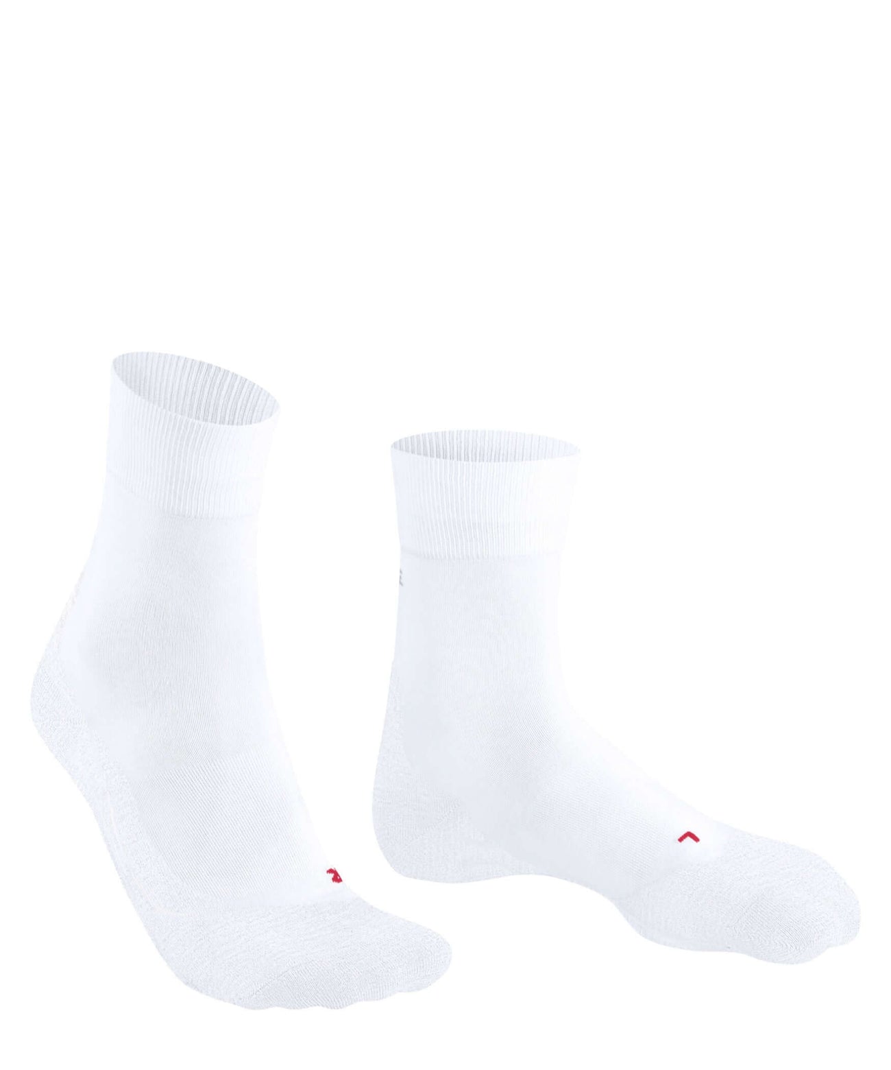 FALKE RU4 Endurance Compressie Hardloopsokken Dames 76016 2000 white, witte hardloopsokken voor maximale prestaties.