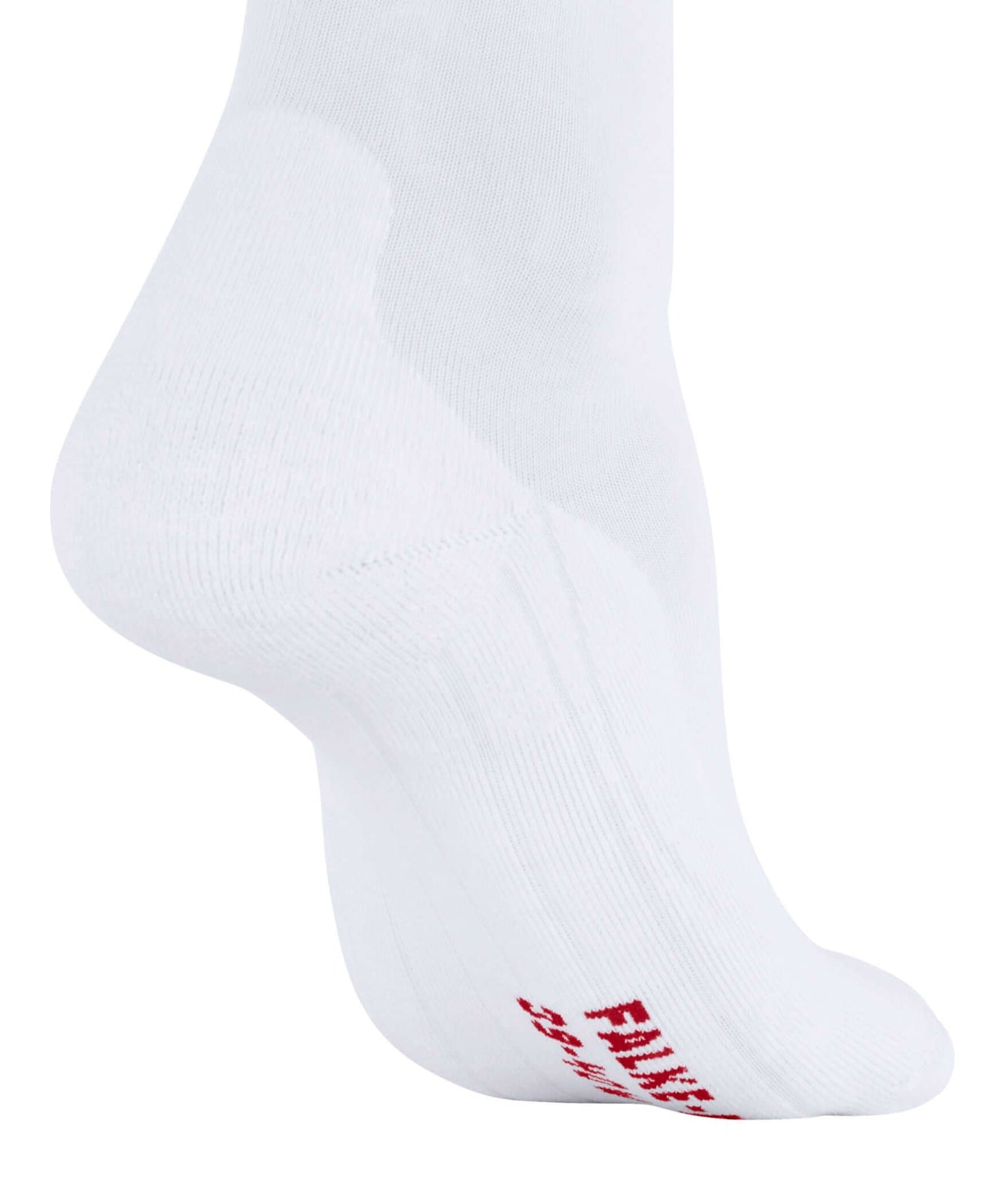 FALKE RU4 Hardloopsok Dames 16704 2009 white, detail van de sok met badstof gevoerd voor schokabsorptie.