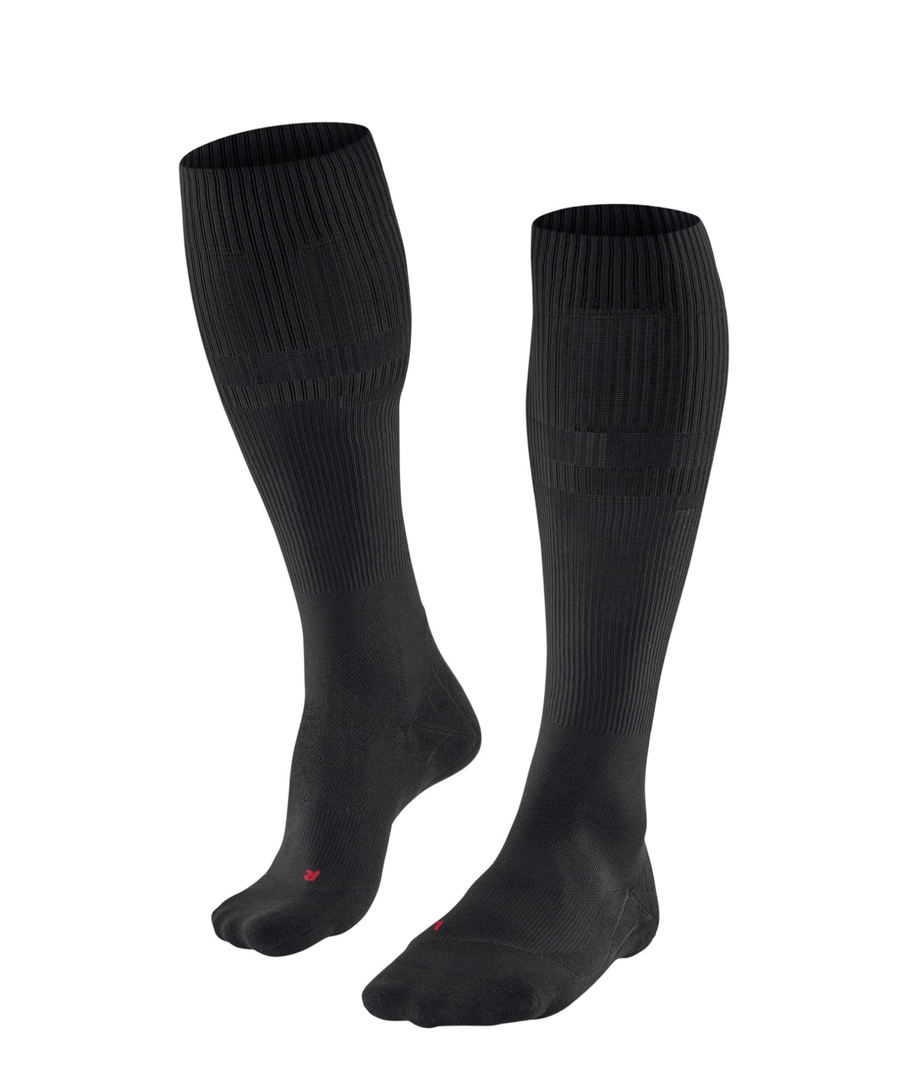 FALKE RU Compressie Kous Energy Dames 16229 3000 black, zwarte compressiesokken voor dames, voor training en herstel.