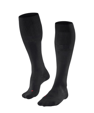 FALKE RU Compressie Kous Energy Dames 16229 3000 black, zwarte compressiesokken voor dames, voor training en herstel.