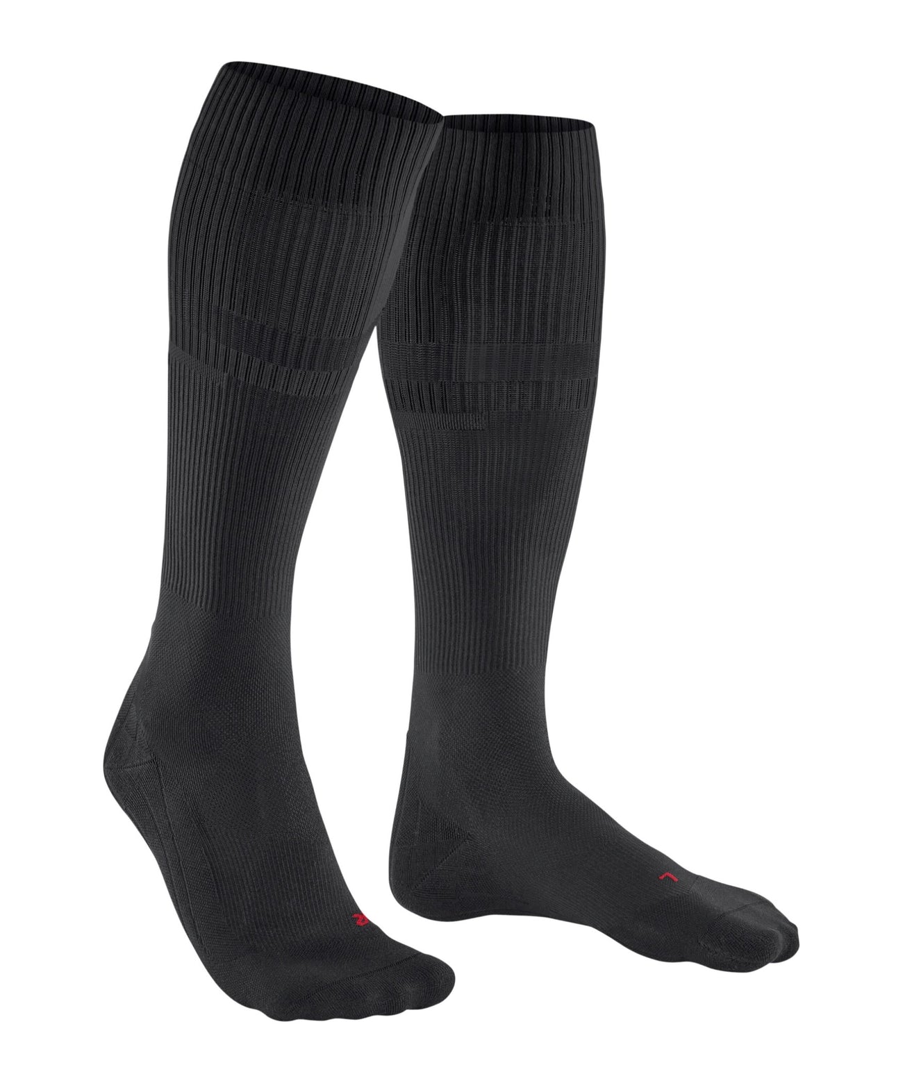 FALKE RU Compressie Kous Energy Dames 16229 3000 black, zwarte compressiesokken voor dames, ondersteuning en comfort.