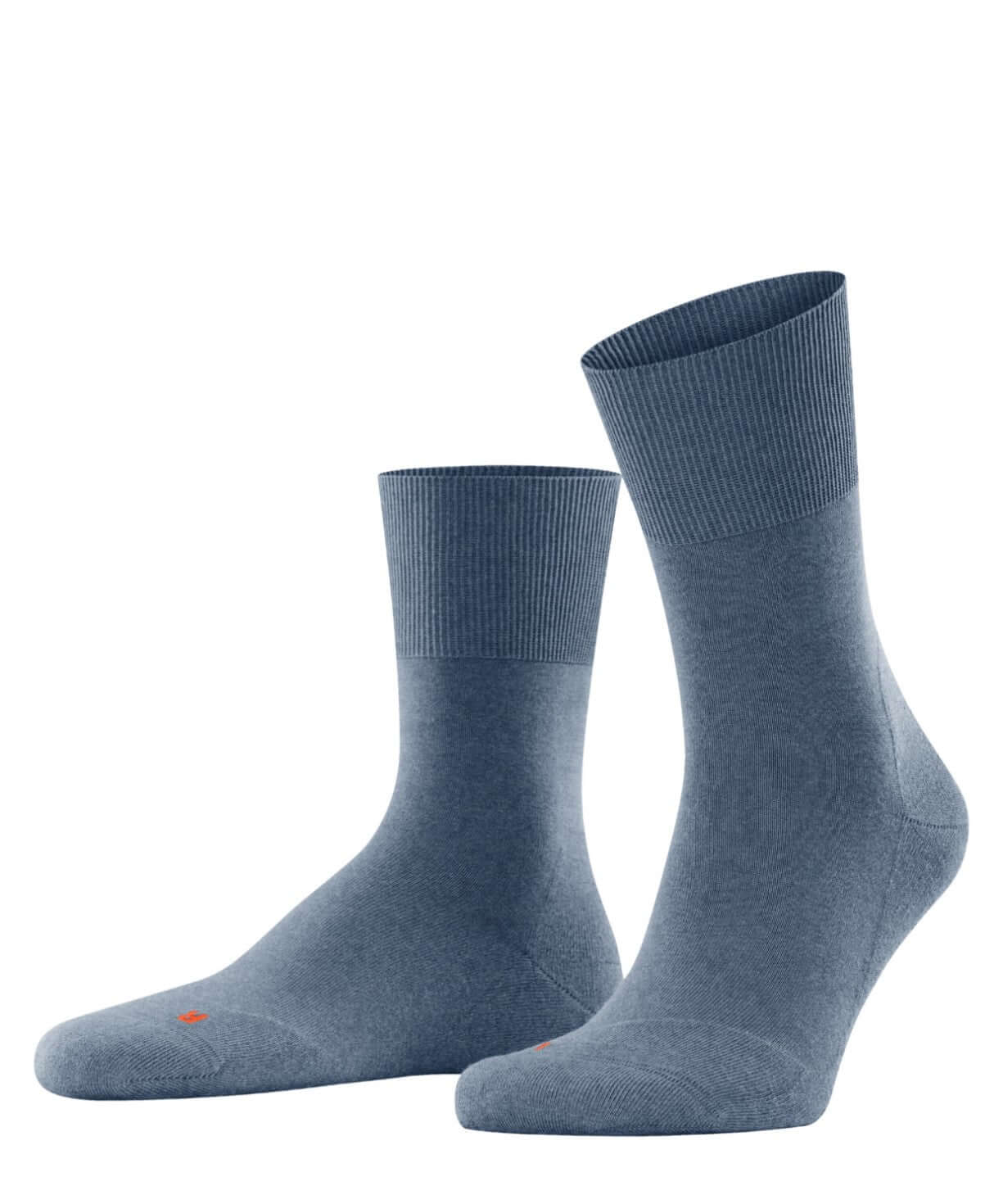 FALKE Run Hardloopsok 16605 6660 in lichtdenim, comfortabele en sportieve sokken voor sneakers en dagelijks gebruik.