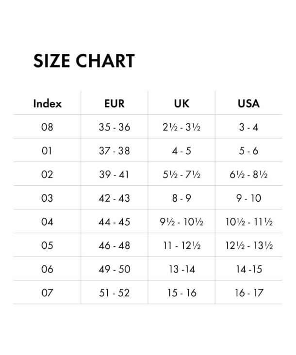 Size chart for FALKE Run Hardloopsok 16605 8761 wineberry with EUR, UK, and USA sizes.