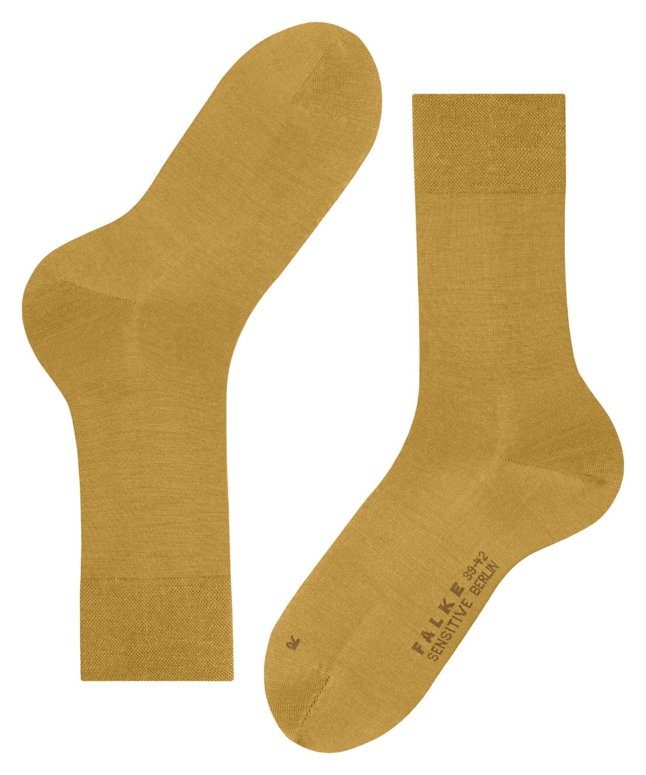FALKE Sensitive Berlin Sokken Heren 14448 1216 brass Foto 34154
