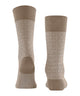 FALKE Sensitive Londen Special Edition Sokken Heren 12426 4390 sesame, beige sokken met comfortabel design en zachte tailleband.