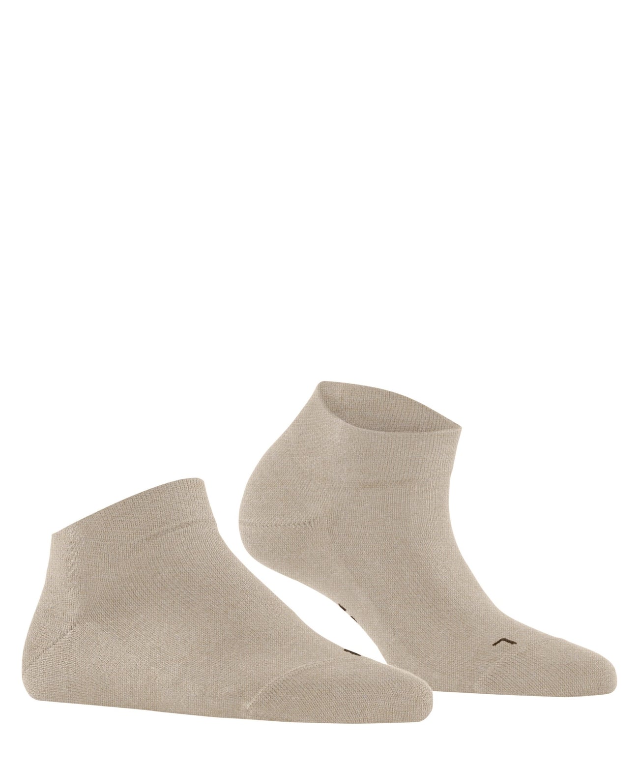FALKE Sensitive Sneakersokken Dames 46339 4541 in linnen kleur, ideaal voor drukgevoelige benen.